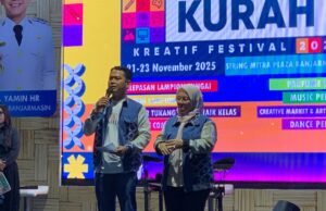 Cangkurah Kreatif Festival 2025 Resmi Dibuka, Banjarmasin Pamerkan Kekuatan Ekonomi Kreatif Wali Kota Banjarmasin, H. M. Yamin HR, Hidupkan Semangat Ekonomi Kreatif Lewat Cangkurah Kreatif Festival 2025. Foto Dok Istimewa