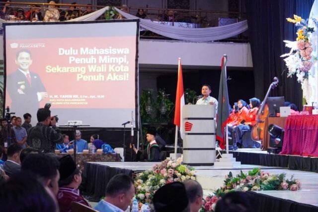 Wali Kota Banjarmasin Sampaikan Orasi Ilmiah pada Wisuda STIE Pancasetia: Tekankan Inovasi, Integritas, dan Pengabdian untuk Banua. Foto Dok Istimewa