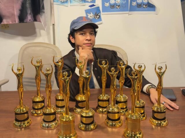 Baskara Putra dengan Hindia dan .Feast borong piala AMI Awards 2025. (Foto: X)