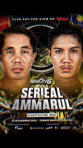 Serial Effendy (Indonesia) dan Ammarul Bin Shafiq (Malaysia). Foto Dok Byon Serial Effendy (Indonesia) dan Ammarul Bin Shafiq (Malaysia). Foto Dok Byon