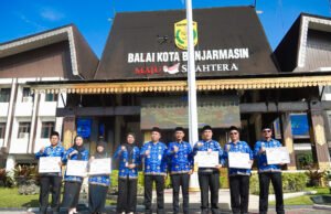 Pemkot Banjarmasin Dorong ASN Lebih Profesional dan Adaptif Pemkot Banjarmasin tegaskan komitmen peningkatan profesionalisme ASN pada HUT KORPRI ke-54 dengan fokus responsivitas, digitalisasi, dan pelayanan publik.. Foto Dok Istimewa