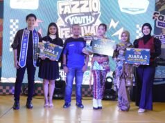 Yamaha Fazzio Youth Festival Final 2025 Meriah di Banjarmasin Peserta Juara Yamaha Fazzio Youth Festival Final 2025. Foto Dok Istimewa