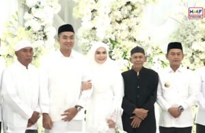 Sah! Wawali Banjarmasin Hj Ananda dan Rifqi Maulana Mansyur Resmi Menikah Pasangan H Maulana Mansyur dan Hj Ananda resmi melangsungkan pernikahan, Senin (5/1/2026) sekitar pukul 10.30 Wita lalu di rumah dinas Wakil Wali Kota Banjarmasin di Jalan Mawar, Kecamatan Banjarmasin Tengah - Foto Dok Istimewa