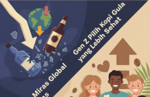 Penjualan Miras Global Terjun Bebas, Gen Z Pilih Kopi Gula Aren yang Lebih Sehat penjualan miras global menurun akibat gen z beralih ke kopi gula aren