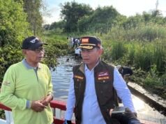 Wali Kota Banjarmasin Turun Tangan Normalisasi Sungai Saka Pangilun Wali Kota Banjarmasin H M Yamin, Turun Tangan Normalisasi Sungai Saka Pangilun