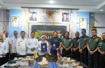 Pemkot Banjarmasin–Korem 101 Sepakati Hibah Lahan Jalan Veteran Pemkot Banjarmasin–Korem 101 Sepakati Hibah Lahan Jalan Veteran