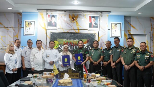 Pemkot Banjarmasin–Korem 101 Sepakati Hibah Lahan Jalan Veteran