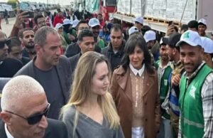 Angelina Jolie Tinjau Rafah, Desak Akses Bantuan Gaza Dibuka Angelina Jolie mengunjungi perbatasan Rafah di Mesir