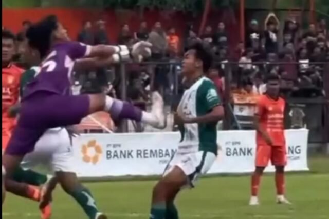 Liga 4 Kembali Tercoreng: Aksi Kungfu Raihan Alfariq Bikin Rizal Terluka