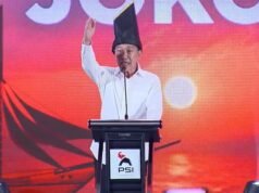 Rakernas PSI di Makassar: Jokowi Tegaskan Siap Bekerja Mati-matian Menangkan Partai Presiden Ke-7 RI Joko Widodo (Jokowi). (dok. YouTube PSI)