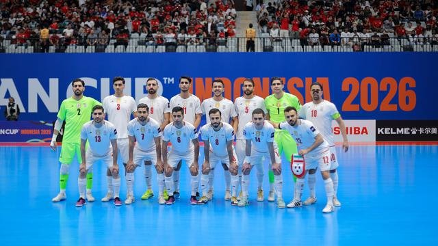 Timnas Futsal Iran saat bertemu Timnas Futsal Indonesia pada final Piala Asia Futsal 2026 di Indonesia Arena, Jakarta hari Sabtu (07/02/2026) malam WIB. (Bagaskara Lazuardi/Bola.com) Timnas Futsal Iran saat bertemu Timnas Futsal Indonesia pada final Piala Asia Futsal 2026 di Indonesia Arena, Jakarta hari Sabtu (07/02/2026) malam WIB. (Bagaskara Lazuardi/Bola.com)