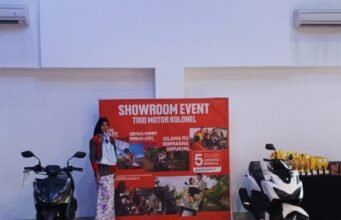 Semarak Isra Mi’raj, Honda Trio Motor Kolonel Gelar Lomba Fashion Show Busana Muslim Semarak Isra Mi’raj, Anak dan Remaja Ramaikan Fashion Show di Banjarmasin. Fot Dok Istimewa