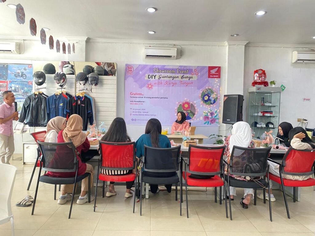 Kolaborasi Honda Delima Sutoyo dan Karya Tangan Dukung UMKM Lokal. Foto Dok Istimewa