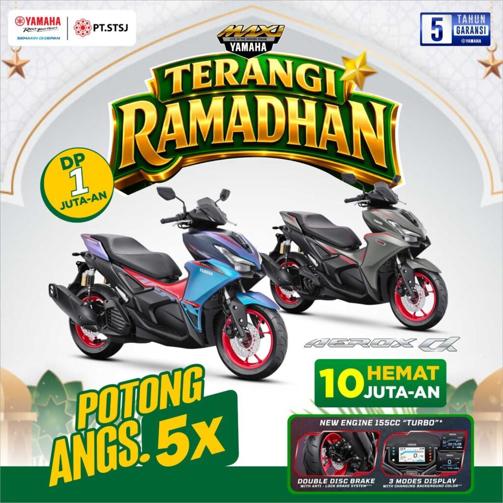 Yamaha Gelar “Terangi Ramadhan” di Duta Mall Banjarmasin: Promo Hemat Hingga Belasan Juta Rupiah!