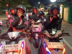 Rolling City Penuh Kebersamaan, Night Ride Vario 125 Perkuat Solidaritas Komunitas Honda Komunitas Honda Vario Tampil Kompak dalam Night Ride Bersama PT Trio Motor. Foto Dok istimewa