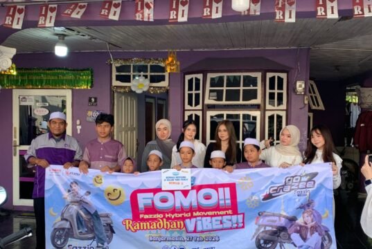 Semarak Ramadan, Yamaha STSJ Hadirkan FOMO Fazzio Hybrid Movement Ramadan Vibes di Banjarmasin Semarak Ramadan, Yamaha STSJ Hadirkan FOMO Fazzio Hybrid Movement Ramadan Vibes di Banjarmasin. Foto Dok Istimewa