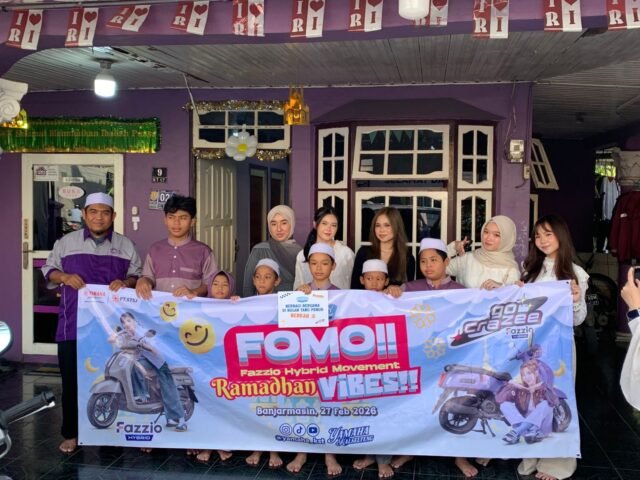Semarak Ramadan, Yamaha STSJ Hadirkan FOMO Fazzio Hybrid Movement Ramadan Vibes di Banjarmasin. Foto Dok Istimewa Semarak Ramadan, Yamaha STSJ Hadirkan FOMO Fazzio Hybrid Movement Ramadan Vibes di Banjarmasin. Foto Dok Istimewa