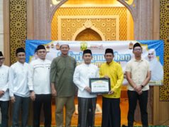 Gerakan Pilah Plastik Menggema pada Safari Ramadan Wali Kota Banjarmasin di Sungai Jingah Safari Ramadan Wali Kota Banjarmasin H. Muhammad Yamin HR bersama jajaran Pemko Banjarmasin di Masjid Bani Arsyadi kawasan Sungai Jingah, Kecamatan Banjarmasin Utara, Kamis (26/2/2026) lalu - Foto Dok Diskominfo Banjarmasin