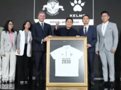 Kelme Spill Tipis-Tipis Desain Anyar Jersey Timnas Indonesia Apparel olahraga asal Spanyol, Kelme, resmi bekerja sama dengan PSSI sebagai penyedia jersey Timnas Indonesia (Kemenpora)