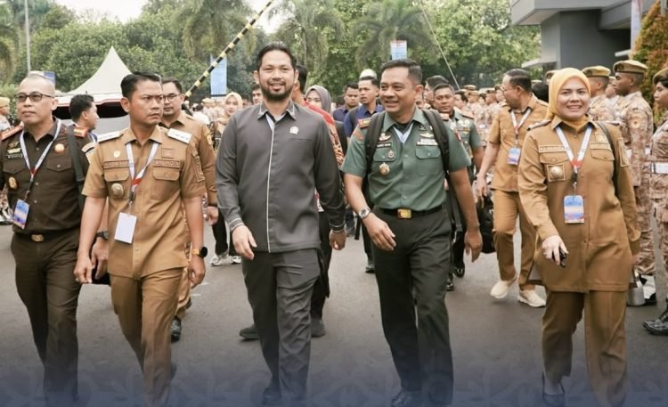 RAKORNAS: KETUA DPRD Banjarmasin Rikval Fachruri menghadiri Rapat Koordinasi Nasional Pemerintah Pusat dan Daerah Tahun 2026 di Sentul Jawa Barat yang diselenggarakan Kementerian Dalam Negeri RI.