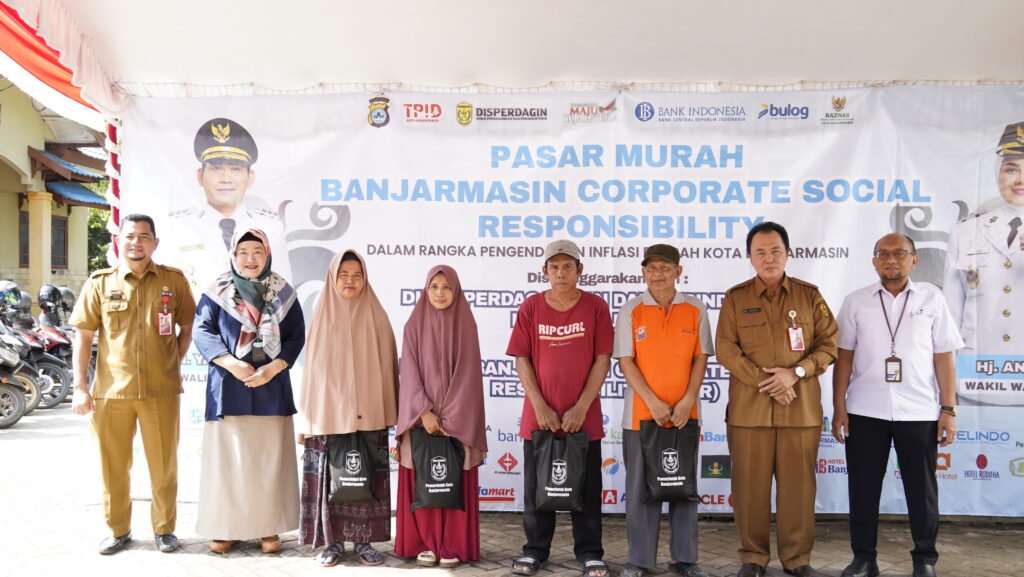 Pemkot Banjarmasin Gelar Pasar Murah Kendalikan Inflasi. Foto Dok Istimewa