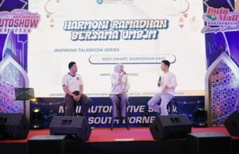 PT Trio Motor Gelar Talkshow Safety Riding di UMBJM, Gaungkan Edukasi #Cari_Aman Saat Ramadan PT Trio Motor Gelar Talkshow Safety Riding di UMBJM, Gaungkan Edukasi #Cari_Aman Saat Ramadan. Foto Dok Trio Motor
