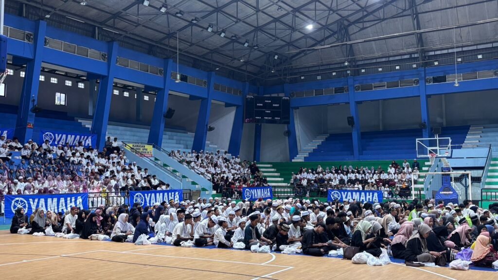 Suasana Hangat Buka Puasa 1.000 Anak Yatim Bersama Yamaha. Foto Dok Istimewa