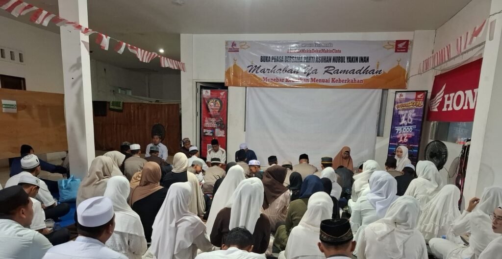 Trio Motor Paringin Berbagi Kebahagiaan Bersama Anak Panti. Foto Dok Istimewa