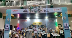 Yamaha Grebek Ramadhan 2026 Hadir di Banjarmasin, Ada Lomba, Bazar hingga Bagi Takjil Peserta Pemenang Family Fashion Show Ramaikan Yamaha Grebek Ramadhan 2026. Foto Dok Istimewa