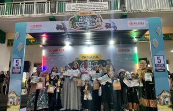 Yamaha Grebek Ramadhan 2026 Hadir di Banjarmasin, Ada Lomba, Bazar hingga Bagi Takjil Peserta Pemenang Family Fashion Show Ramaikan Yamaha Grebek Ramadhan 2026. Foto Dok Istimewa