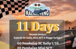 Kejurda RC Rally 2026 Kalselteng Siap Digelar, Hadirkan 92 Pembalap dengan Format Lomba Kompetitif Kejurda RC Rally 2026 Kalselteng Siap Digelar