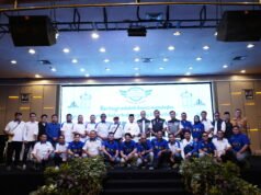 Wali Kota Yamin Ajak IMBI Kalsel ‘Ngegas’ Perangi Sampah: Hobi Jalan, Lingkungan Tetap Terjaga Wali Kota Banjarmasin H. Muhammad Yamin HR Hadiri Bukber IMBI Kalsel. Foto Dok Istimewa