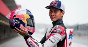 Sejarah Baru! Veda Ega Pratama Jadi Pebalap Indonesia Pertama yang Naik Podium di Moto3 Brasil Veda Ega Pratama