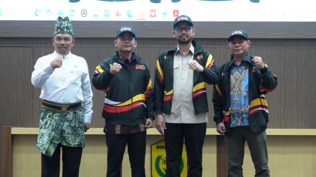 Wali Kota Banjarmasin H M Yamin HR Launching Logo 500 Tahun Banjarmasin, Pemkot Siapkan 500 Agenda dan Dampak Nyata untuk Warga. Foto Dok Istimewa Wali Kota Banjarmasin H M Yamin HR Launching Logo 500 Tahun Banjarmasin, Pemkot Siapkan 500 Agenda dan Dampak Nyata untuk Warga. Foto Dok Istimewa