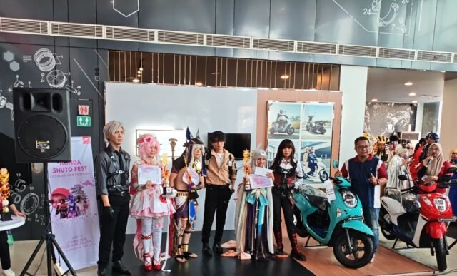 Shuto Fest 2026 Digelar di Banjarmasin, Puluhan Cosplayer Ramaikan Showroom Honda