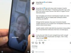 Viral Usai Protes Juri LCC MPR, Siswi SMAN 1 Pontianak Diundang ke Jakarta dan Ditawari Beasiswa ke China Panggilan video Ketua Komisi II DPR RI, Rifqinizamy dengan Siswi SMAN 1 Pontianak, Josepha soal Lomba Cerdas Cermat. Foto: Instagram bang.rifqy.mrk.