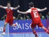 Ranking FIFA Timnas Futsal Indonesia Melejit ke Posisi 14 Dunia, Tertinggi Sepanjang Sejarah Timnas Futsal Indonesia mengukir sejarah dengan menembus posisi empat besar Asia. (ANTARA FOTO/Asprilla Dwi Adha)