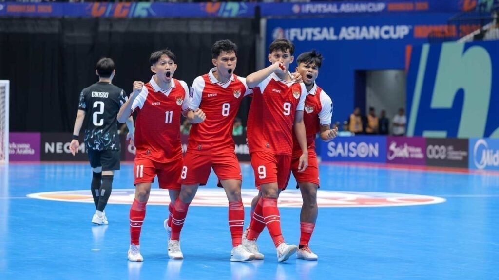Timnas Futsal Indonesia Menghajar Telak Korea Selatan 5-0