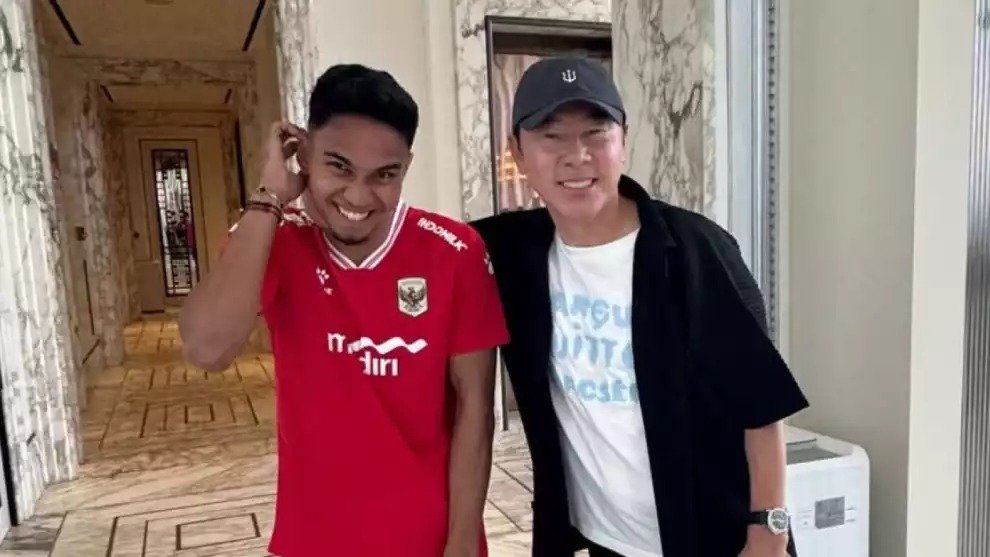 Marselino Ferdinan dan Shin Tae-yong