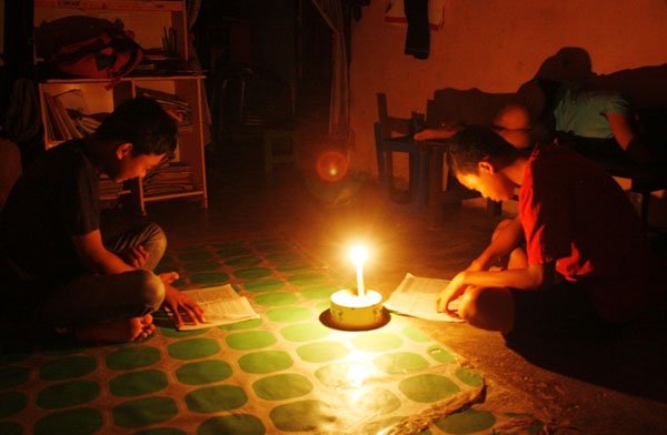 Ilustrasi Mati Lampu