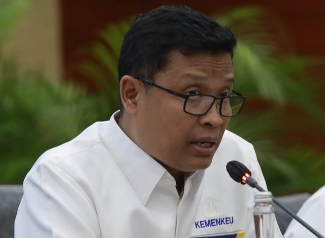 Foto: Dirjen Pajak, Bimo Wijayanto dalam memberi pemaparan APBN Kita di Kantor kementerian Keuangan, Jakarta, Senin, (22/9/2025). (CNBC Indonesia/Muhammad Sabki) Foto: Dirjen Pajak, Bimo Wijayanto dalam memberi pemaparan APBN Kita di Kantor kementerian Keuangan, Jakarta, Senin, (22/9/2025). (CNBC Indonesia/Muhammad Sabki)