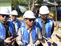 Pemkot Banjarmasin Bangun Aula Gawi Berataan BLK, Perkuat Kompetensi SDM dan Tekan Angka Pengangguran Wali Kota Yamin Letakkan Batu Pertama Aula Gawi Berataan BLK Banjarmasin. Foto Dok Istimewa