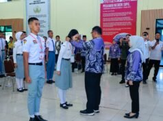 44 Calon Paskibraka Kalsel Jalani Pemusatan Diklat Jelang HUT ke-81 Kemerdekaan RI 44 Calon Paskibraka Kalsel Jalani Pemusatan Diklat di Banjarbaru. Foto Dok Muhammad randy