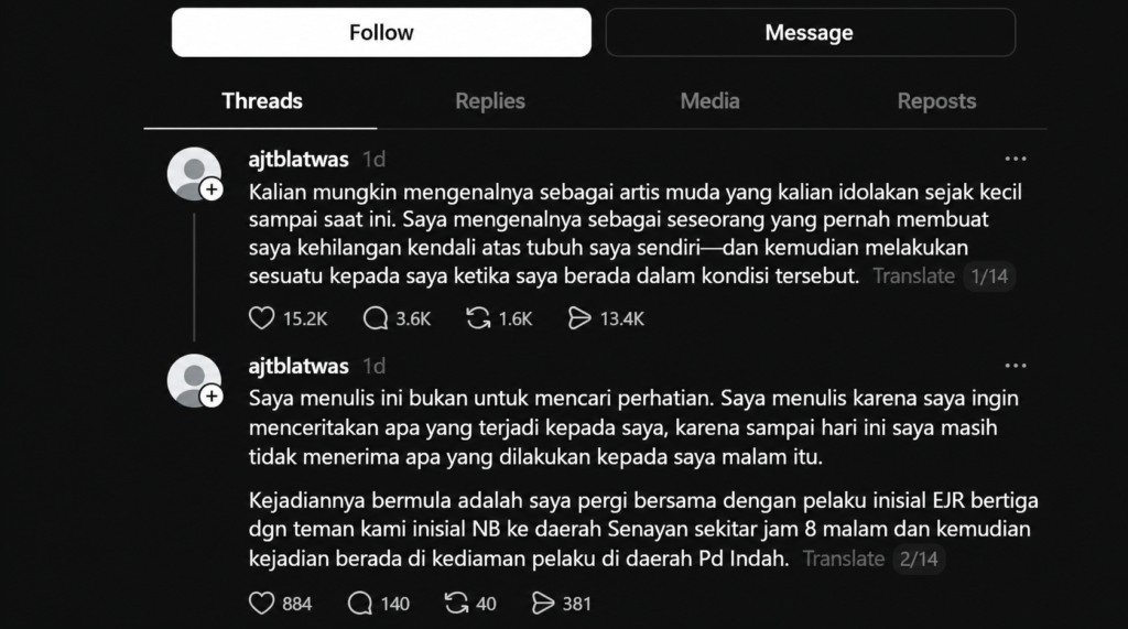 Foto. Tangkapan Layar