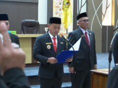 7 Kursi Kepala SKPD Banjarmasin Terisi, Yamin HR Minta Pejabat Baru Langsung Adaptasi dan Kawal Program Wali Kota Banjarmasin Lantik Tujuh Pejabat Pimpinan Tinggi Pratama. Foto Dok Istimewa