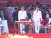 HUT ke-81 RI di Banjarmasin Khidmat, Wali Kota Tekankan Perjuangan untuk Kesejahteraan Rakyat Wali Kota Banjarmasin H. M. Yamin HR menjadi Inspektur Upacara peringatan HUT ke-81 Kemerdekaan RI di Halaman Balai Kota Banjarmasin. Foto Dok Istimewa