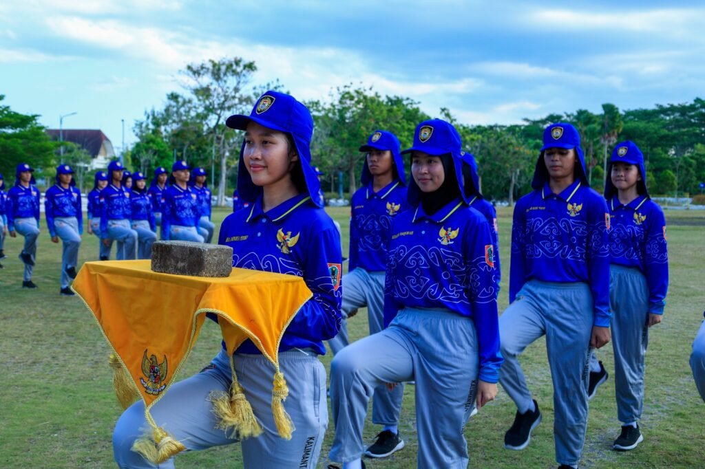 Peserta Paskibraka Kalsel Ikuti Pembinaan Menuju Tugas Pengibaran Bendera. Foto Dok Muhammad randy