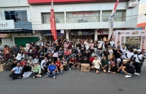 Pedal Together di Sampit, Komunitas Gowes Nikmati Kota Sambil Bangun Kebersamaan Pedal Together di Sampit, Komunitas Gowes Nikmati Kota Sambil Bangun Kebersamaan. Foto Dok istimewa
