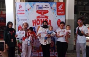 Bayi-Bayi Merangkak Bikin Gemas, Honda Baby Crawling Competition 2026 Digelar di Martapura Bayi-Bayi Merangkak Bikin Gemas, Honda Baby Crawling Competition 2026 Digelar di Martapura. Foto Dok Istimewa