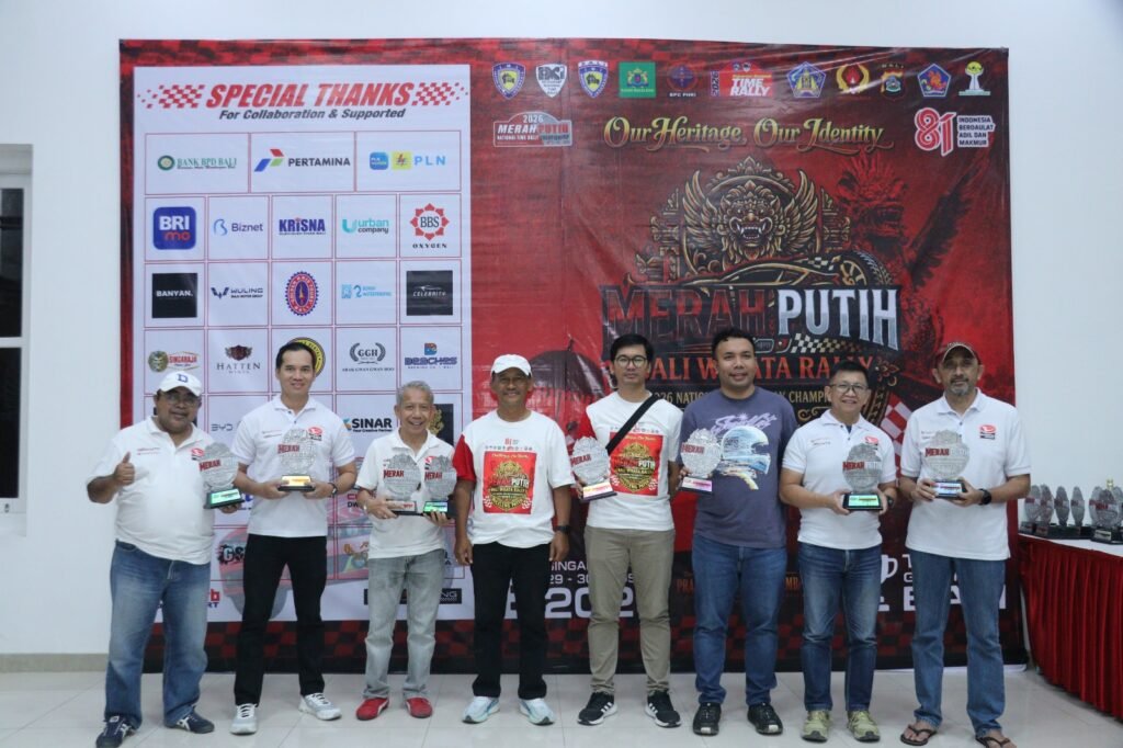 Tim DSRT berfoto bersama usai menutup Final Kejurnas Time Rally Buleleng 2026. Foto Dok Istimewa